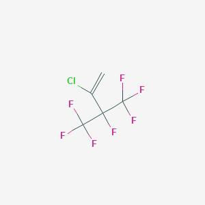 molecular formula C5H2ClF7 B1333727 2-氯-3,4,4,4-四氟-3-(三氟甲基)丁-1-烯 CAS No. 235106-10-2