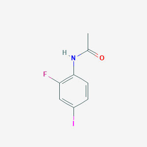 N-(2-fluoro-4-iodophenyl)acetamide