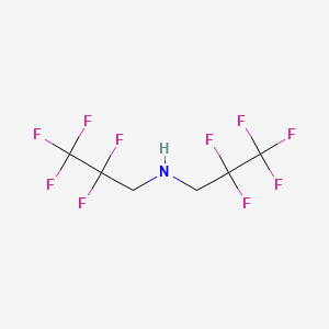 molecular formula C6H5F10N B1333734 Bis(2,2,3,3,3-pentafluoropropyl)amine CAS No. 883498-76-8