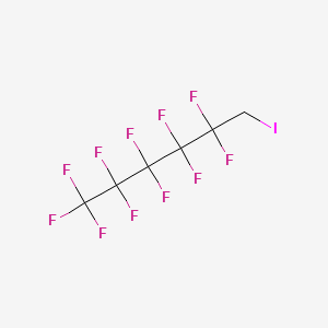 molecular formula C6H2F11I B1333739 1-Iodo-1H,1H-perfluorohexane CAS No. 335-50-2