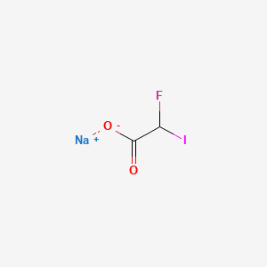 molecular formula C2HFINaO2 B1333741 Sodium iodofluoroacetate CAS No. 1177620-76-6