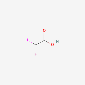 molecular formula C2H2FIO2 B1333742 Fluoroiodoacetic acid CAS No. 471-45-4