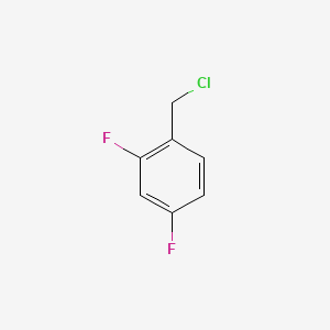 molecular formula C7H5ClF2 B1333781 2,4-Difluorobenzyl chloride CAS No. 452-07-3