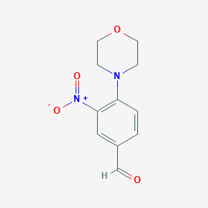 4-Morpholino-3-nitrobenzaldehyde