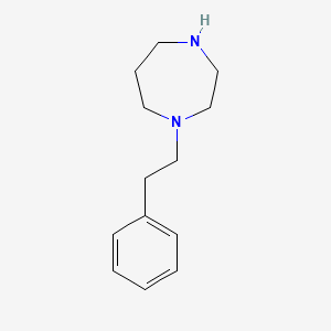 molecular formula C13H20N2 B1333792 1-(2-Phenylethyl)-1,4-diazepane CAS No. 40389-67-1