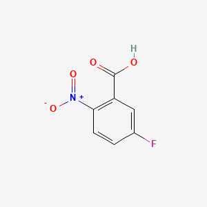 molecular formula C7H4FNO4 B1333805 5-Fluoro-2-nitrobenzoic acid CAS No. 320-98-9