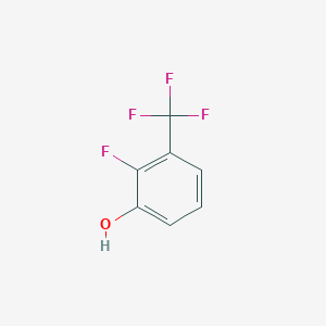 molecular formula C7H4F4O B1333810 2-Fluoro-3-(trifluoromethyl)phenol CAS No. 207291-85-8