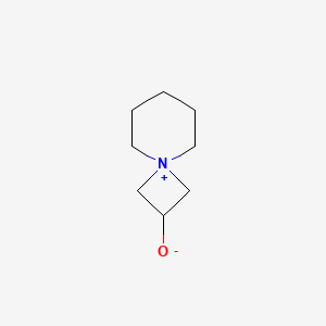 molecular formula C8H15NO B13338158 4-Azaspiro[3.5]nonan-4-ium-2-olate 