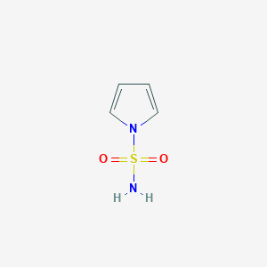 molecular formula C4H6N2O2S B13338167 1H-Pyrrole-1-sulfonamide 