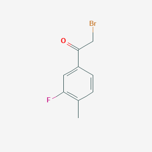 B1333819 3-Fluoro-4-methylphenacyl bromide CAS No. 505097-09-6