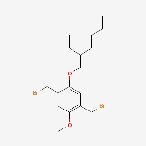 1,4-Bis(bromomethyl)-2-((2-ethylhexyl)oxy)-5-methoxybenzene