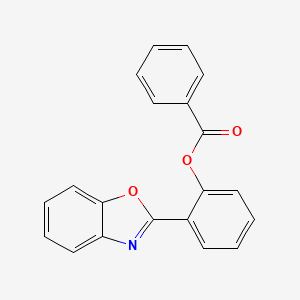 2-(2-Benzoxazolyl)phenyl benzoate