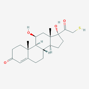 molecular formula C21H30O4S B133387 Tixocortol CAS No. 61951-99-3