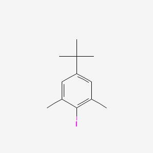 B1333875 5-Tert-butyl-2-iodo-1,3-dimethylbenzene CAS No. 5122-20-3