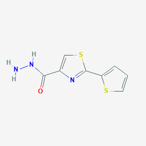 2-(2-Thienyl)-1,3-thiazole-4-carbohydrazide