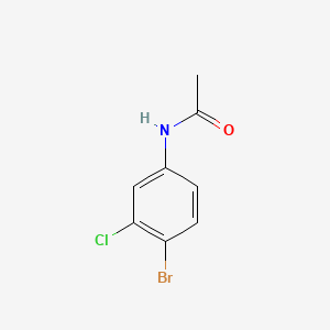 molecular formula C8H7BrClNO B1333891 N-(4-bromo-3-chlorophenyl)acetamide CAS No. 22459-81-0