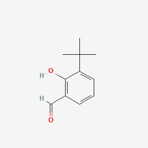 molecular formula C11H14O2 B1333914 3-tert-Butyl-2-hydroxybenzaldehyde CAS No. 24623-65-2