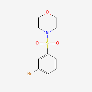 molecular formula C10H12BrNO3S B1333936 4-(3-Bromophenylsulfonyl)morpholine CAS No. 871269-13-5