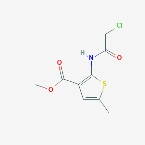 Methyl 2-[(chloroacetyl)amino]-5-methylthiophene-3-carboxylate