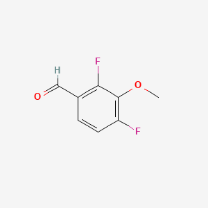 molecular formula C8H6F2O2 B1333969 2,4-Difluoro-3-methoxybenzaldehyde CAS No. 870837-66-4