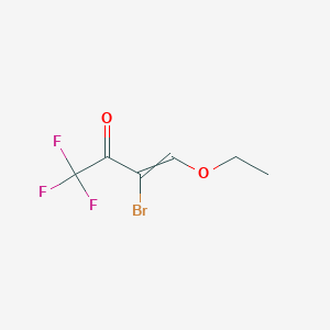 3-Buten-2-one, 3-bromo-4-ethoxy-1,1,1-trifluoro-
