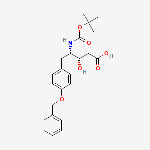 Boc-(3S,4S)-4-amino-3-hydroxy-5-(4-benzyloxyphenyl)pentanoic acid