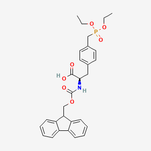 Fmoc-4-diethylphosphomethyl-D-phenylalanine