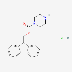 molecular formula C19H21ClN2O2 B1334004 Fmoc-piperazine hydrochloride CAS No. 215190-22-0