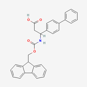 Fmoc-(R,S)-3-amino-3-(biphenyl)propionic acid
