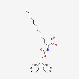 Tetradecanoic acid, 2-[[(9H-fluoren-9-ylmethoxy)carbonyl]amino]-