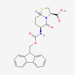 Fmoc-(3s,6s,9r)-2-oxo-3-amino-7-thia-1-azabicyclo[4.3.0]nonane-9-carboxylic acid