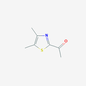 molecular formula C7H9NOS B1334031 2-Acetyl-4,5-dimethylthiazole CAS No. 7531-76-2