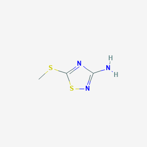 5-(Methylthio)-1,2,4-thiadiazol-3-amine