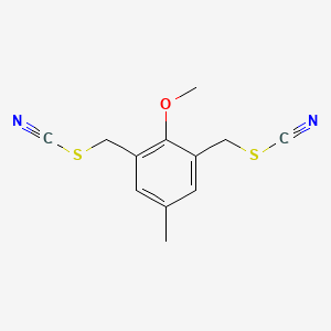 2,6-Bis(thiocyanatomethyl)-4-methylanisole