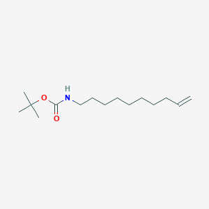 molecular formula C15H29NO2 B1334048 10-N-Boc-amino-dec-1-ene CAS No. 313469-03-3