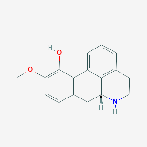 molecular formula C17H17NO2 B133405 (R)-Norapocodeine CAS No. 478-77-3
