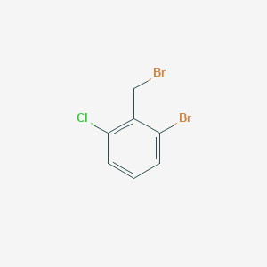 molecular formula C7H5Br2Cl B1334060 2-Bromo-6-chlorobenzyl bromide CAS No. 75002-98-1