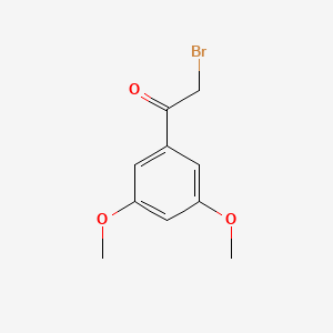molecular formula C10H11BrO3 B1334066 2-Bromo-1-(3,5-dimethoxyphenyl)ethanone CAS No. 50841-50-4