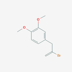 molecular formula C11H13BrO2 B1334067 2-Bromo-3-(3,4-dimethoxyphenyl)-1-propene CAS No. 842140-36-7