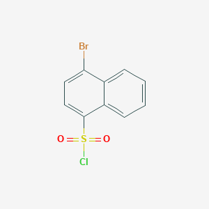 molecular formula C10H6BrClO2S B1334078 4-bromonaphthalene-1-sulfonyl Chloride CAS No. 63279-36-7