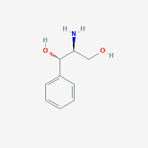 molecular formula C9H13NO2 B133408 (1S,2S)-(+)-2-氨基-1-苯基-1,3-丙二醇 CAS No. 28143-91-1