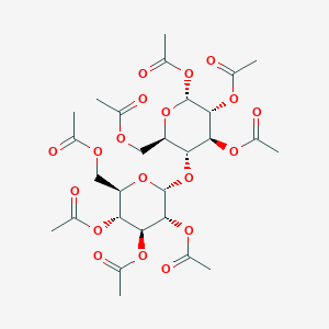 molecular formula C28H38O19 B133409 a-D-Maltose octaacetate CAS No. 6920-00-9