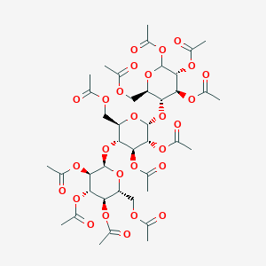 molecular formula C40H54O27 B133411 Maltotriose Peracetate CAS No. 93911-20-7