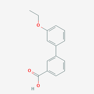 molecular formula C15H14O3 B1334130 3'-Ethoxy-biphenyl-3-carboxylic acid CAS No. 669713-71-7