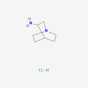 molecular formula C7H16Cl2N2 B133414 3-氨基喹啉二盐酸盐 CAS No. 6530-09-2