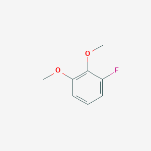 molecular formula C8H9FO2 B1334146 1-Fluoro-2,3-dimethoxybenzene CAS No. 394-64-9