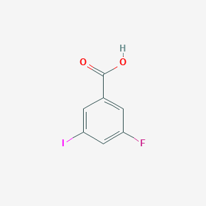 molecular formula C7H4FIO2 B1334149 3-Fluoro-5-iodobenzoic acid CAS No. 723294-74-4