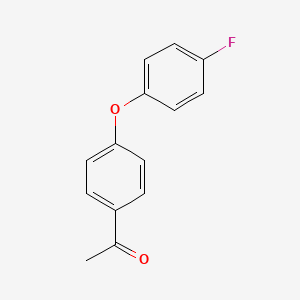 1-[4-(4-Fluorophenoxy)phenyl]ethanone