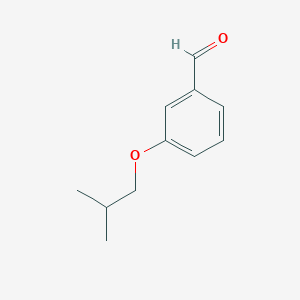 molecular formula C11H14O2 B1334178 3-Isobutoxybenzaldehyde CAS No. 67698-69-5
