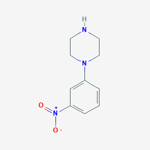 molecular formula C10H13N3O2 B1334192 1-(3-Nitrophenyl)piperazine CAS No. 54054-85-2